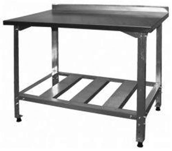 Стол производственный СПЛР с бортом 1000х700х860