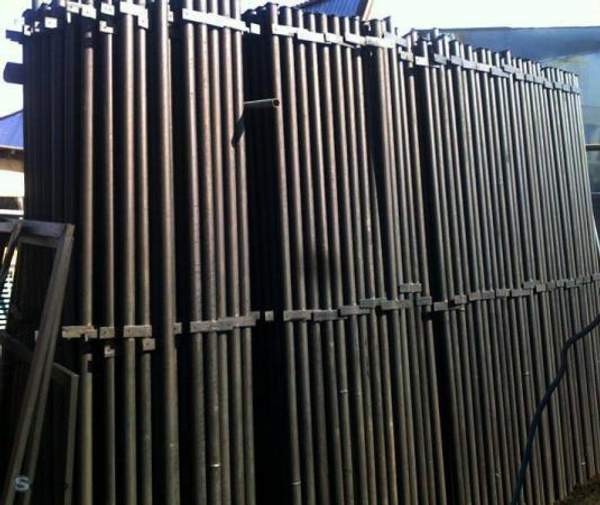 Столб D40х40мм с крючком 3,0м