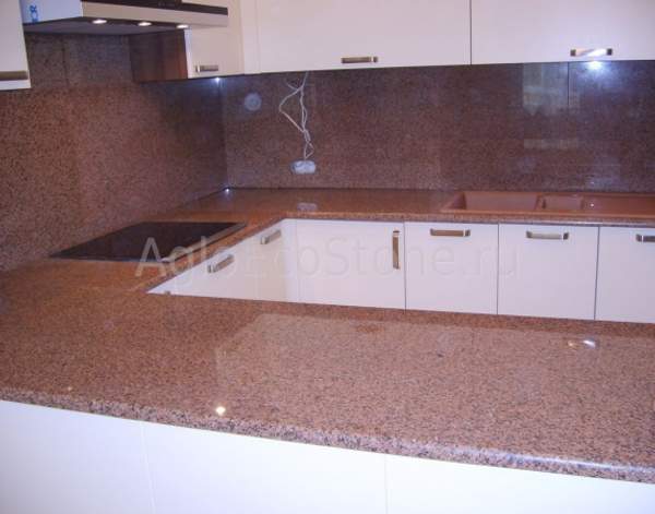 Столешницы для кухонных гарнитуров из гранита