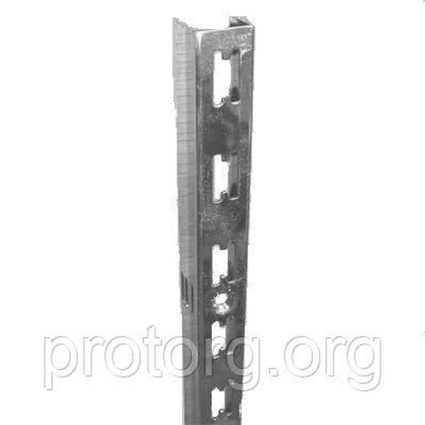 Стойка перфорированная 30*23*2400 мм, хром