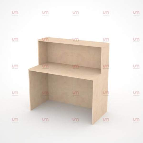 Стойка ресепшн прямая (1200 мм глубиной) ЭСРП 4/6