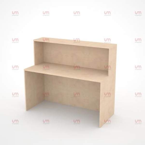 Стойка ресепшн прямая (1400 мм глубиной) ЭСРП 5/6