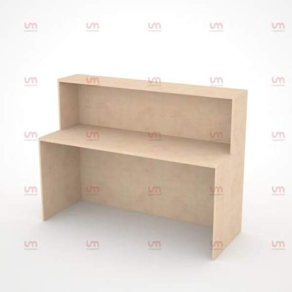 Стойка ресепшн прямая (1600 мм глубиной) ЭСРП 6/6