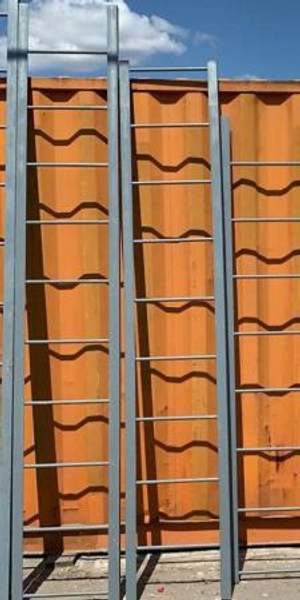 Стремянка С1-08 (H=3000) Лестница вертикальная (10 ступеней) для канализационных колодцев ТПР 902-09-22.84