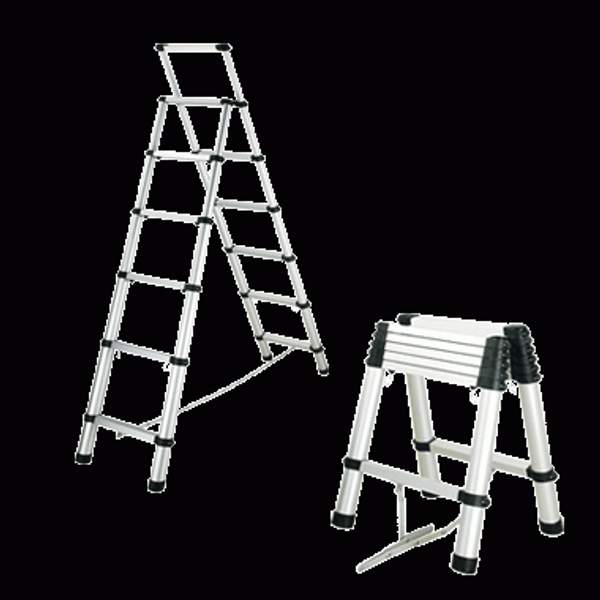 Стремянка телескопическая. Лестница-стремянка телескопическая
