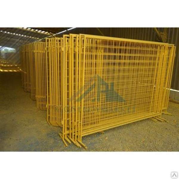 Строительное ограждение СПО 1600х2000х25 мм