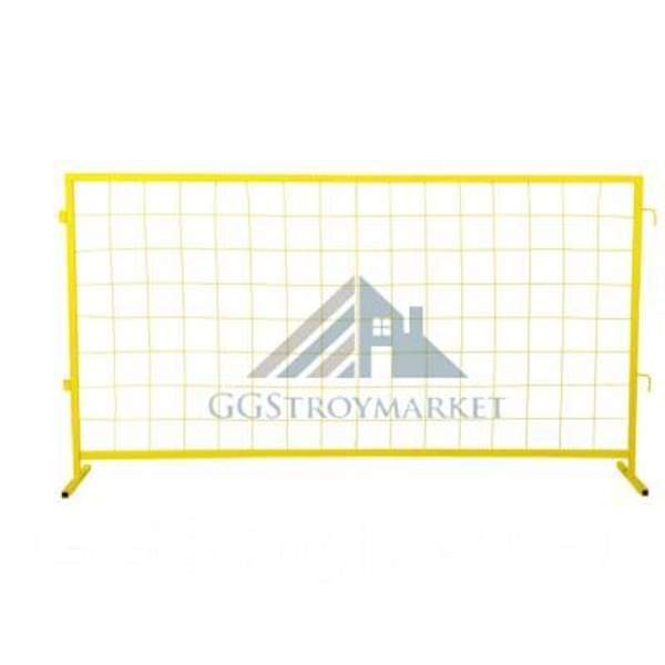 Строительные ограждения СПО размер 1300х2000 мм для промышленных объектов