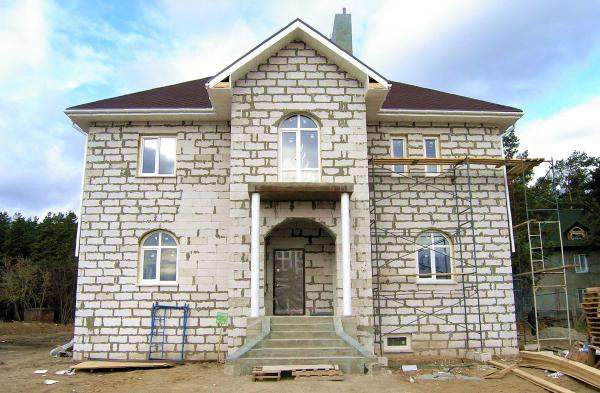 Строительство домов из сибита