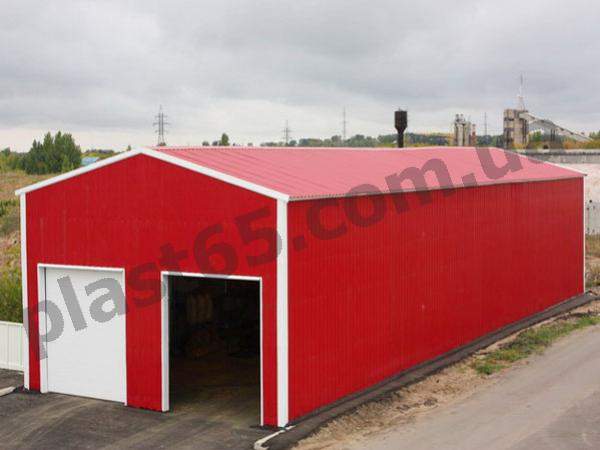 Строительство складов из сендвич-панелей под ключ в Украине.