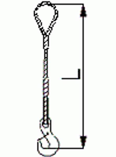 Стропы канатные 1СК ( Одноветвевые ) грузовые