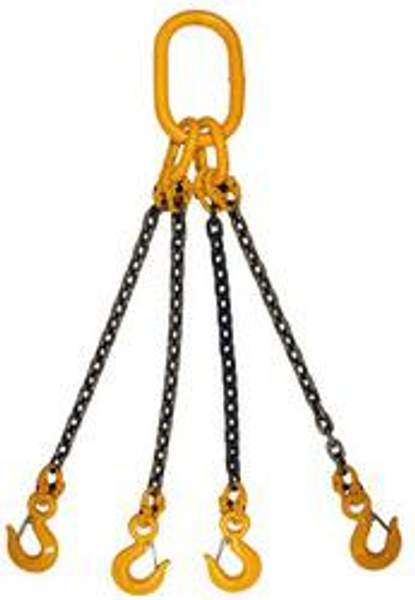 Стропы цепные 4-х ветвьевые г/п от 2,36т до 80т