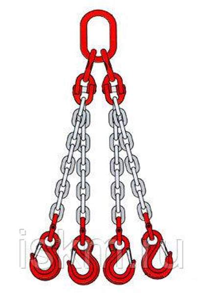 Стропы цепные 4 СК d=2 мм / 3.2 т