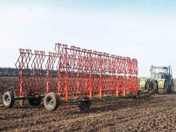 Сцепка бороновальная гидрофицированная двухследная СШГ-12 - СШГ-27