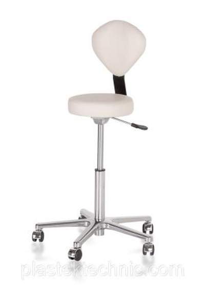 Стул для мастера со спинкой "Марк" (55см - 81 см)