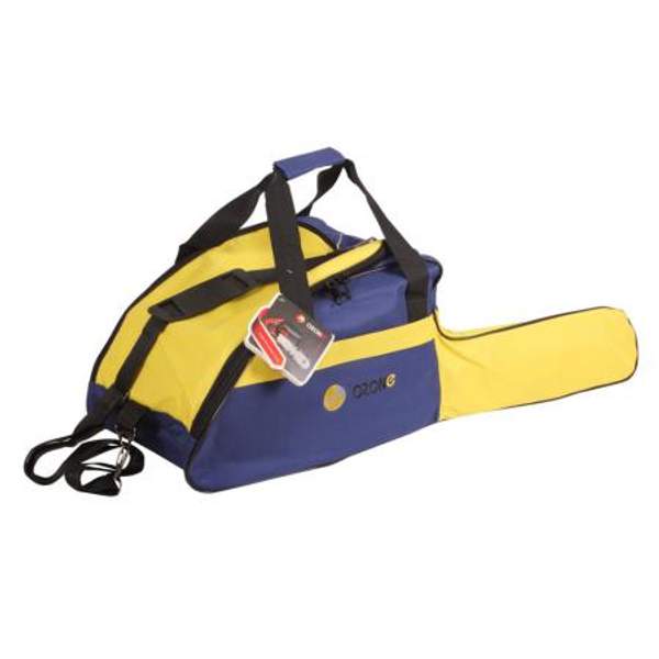Сумка Ozone для бензопилы, темно сине-желтая, 410х265х250