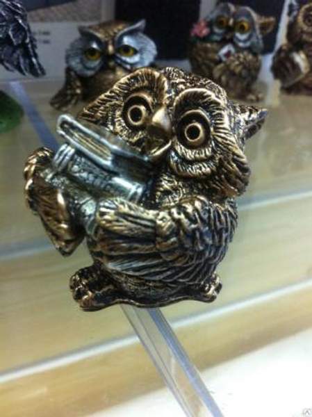 Сувенир "Сова библиотекарь"