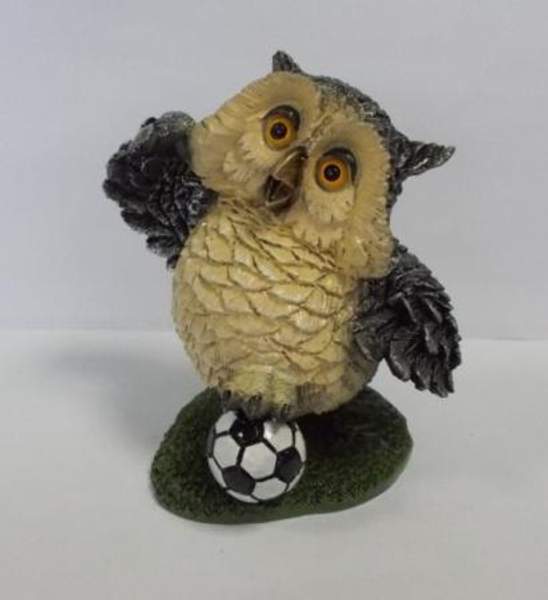 Сувенир "Сова футболист" (большой)