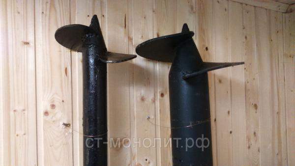 Сваи винтовые д. 57 мм