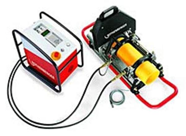 Сварочная машина Ровельд P 160 B CNC VA Ротенбергер (Rothenberger) для стыковой сварки пластмассовых труб с программным управлением.