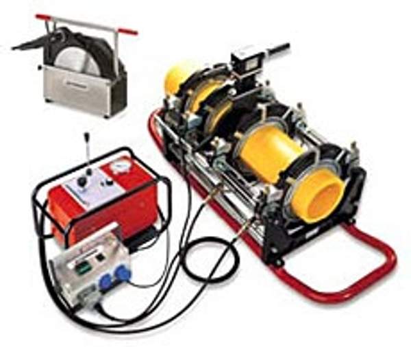 Сварочная машина Ровельд Р 355 В Ротенбергер (Rothenberger) для стыковой сварки пластмассовых труб с гидравлическим приводом.