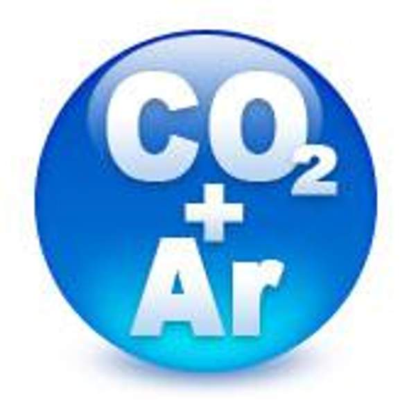 Сварочный газ 40 л (80%Ar + 20% СО2) /(98%Ar+2%CO2)