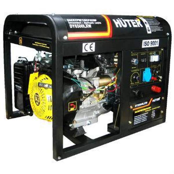 Сварочный генератор Huter DY6500LXW
