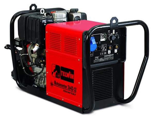 Сварочный генератор Telwin MOTOINVERTER 264D CE LOMBARDINI 815980