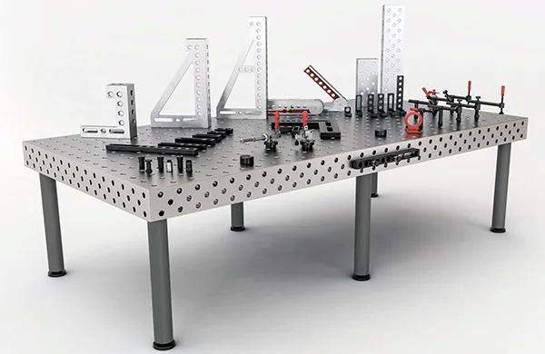 Сварочно-сборочный стол 3D-Weld Profi D16 1200х2000 мм