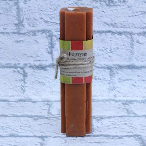 Свеча крест «Фортуна»