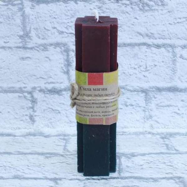 Свеча крест «Сила Магии»