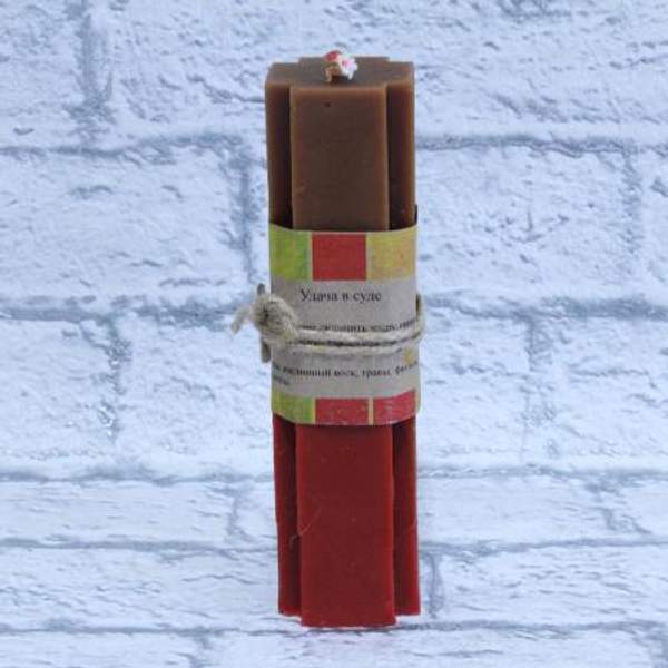 Свеча крест «Удача в Суде»