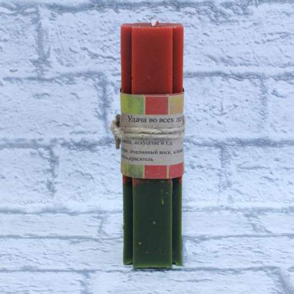 Свеча крест «Удача во всех Делах»