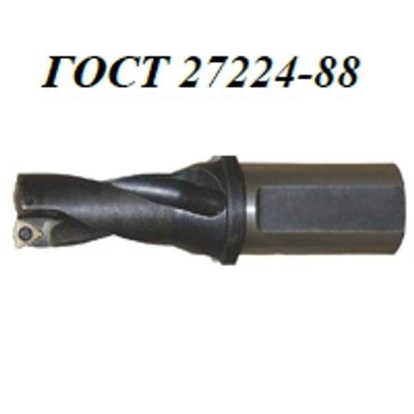 Сверла с винтовыми стружечными канавками с подводом СОЖ