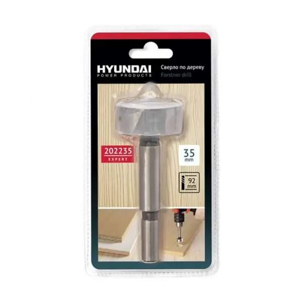 Сверло по дереву форстнера 35X92 мм Hyundai