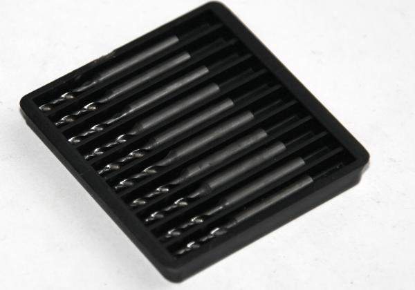 Сверло твердосплавное 1,6 мм, ВК-6М, монолитное, 30/10 мм, утол. хв. 3,175 мм, СССР.