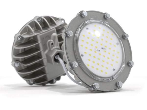 Светильник светодиодный энергосберегающий промышленный взрывозащищенный