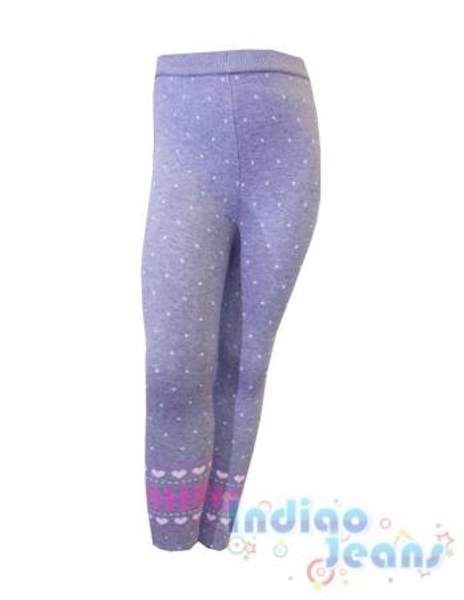 Светло-серые гамаши с принтом-зайцы, арт. 6502М.