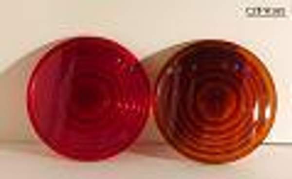 Светофильтр-линза СЛ-139 (красная, желтая) для светофора внутренняя