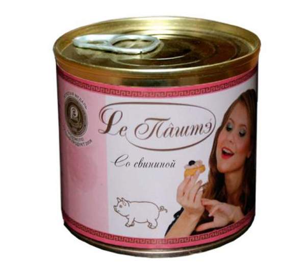 Свиной паштет Le Паштэ Золотая (250 гр.)