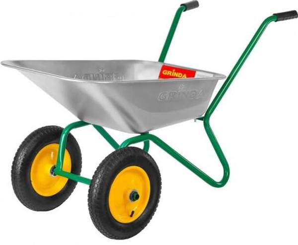 Тачка строительная GB-2 2-колесная 120 кг GRINDA 422400_z01