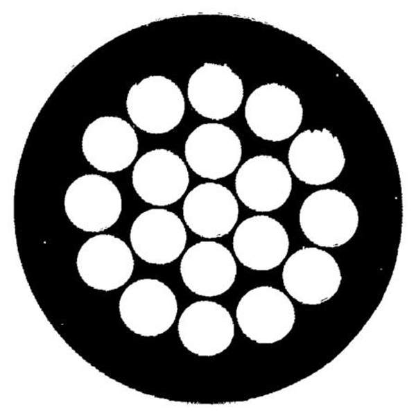 Talamex 02205506 Строительство РВС PVC 4-6 Mm 1x19 С PVC 4-6 Mm Веревка Белая White 250 m