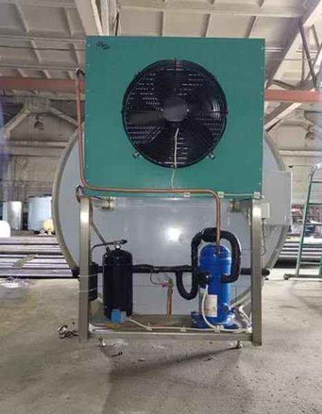 Танк охладитель молока закрытого типа на 5000 л