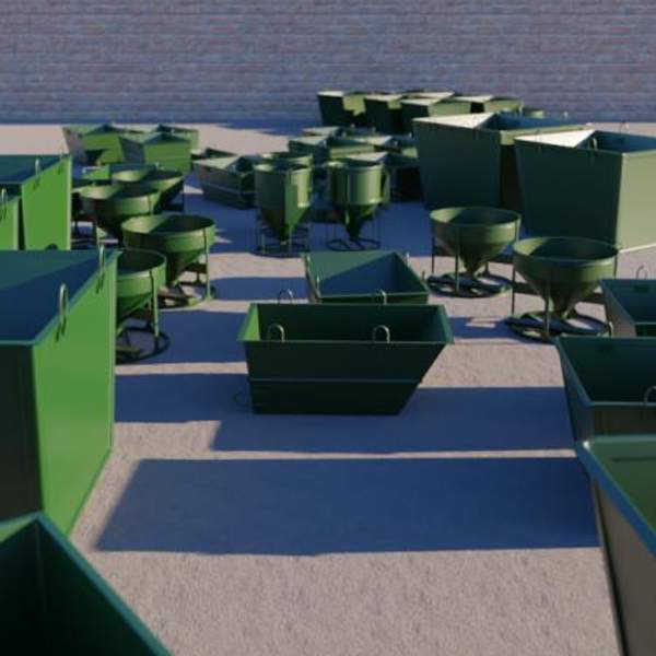 Тара для раствора ЯР-1 1510х6015х550