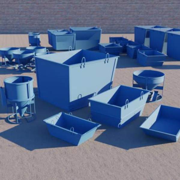 Тара для раствора ЯР-1 1510х6015х550