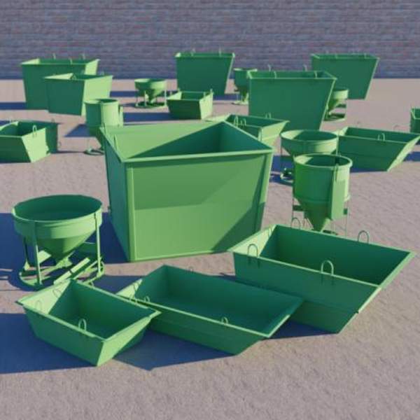 Тара для раствора ЯР-1 1510х6015х550