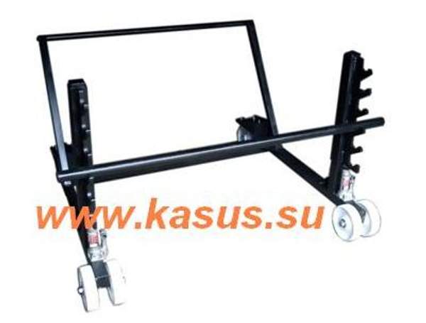 Телега для транспортировки кабельных барабанов, телега кабельная Т 16-2