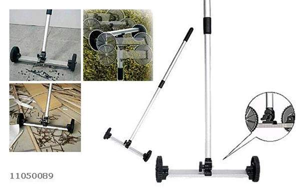 Телескопический магнитный сборщик на колесах (11050089)