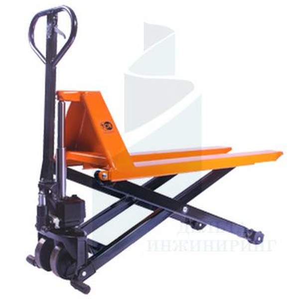 Тележка гидравлическая JF 1000 с ножничным подъёмом
