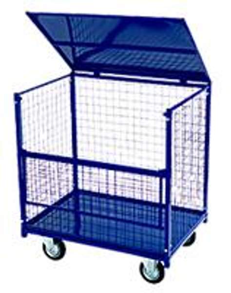 Тележка складская с крышкой ( ТС-1 )