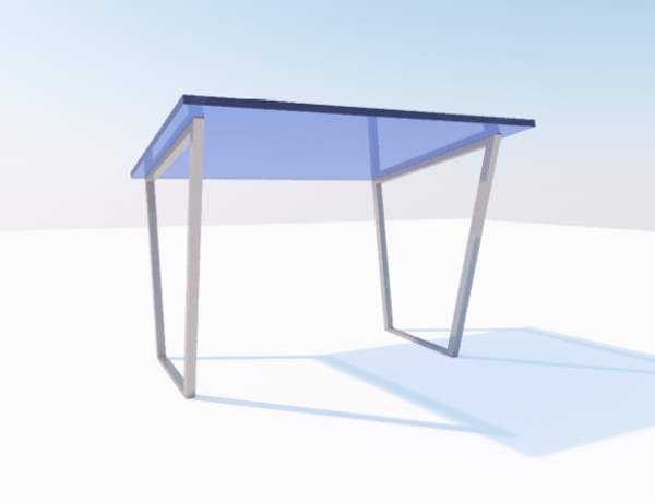 Теневой навес "Гиацинт"